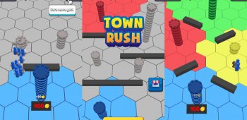 Постер Town Rush (mod, hacking) for Android download