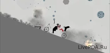 Stick Dismount Falling