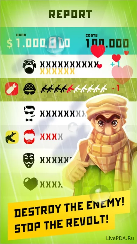 Скриншот для приложения The Dictator: The Revolution for Android №4