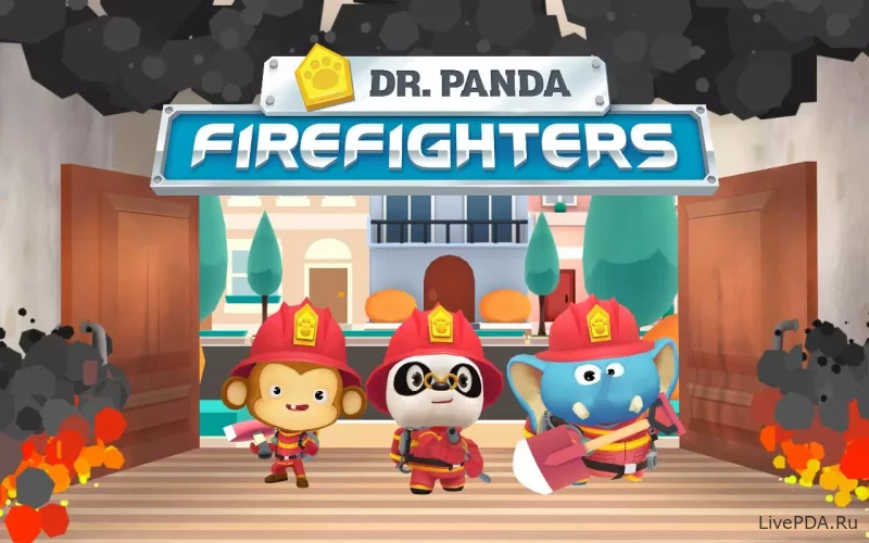 Скриншот для приложения Dr. Panda Fire Brigade for Android №1