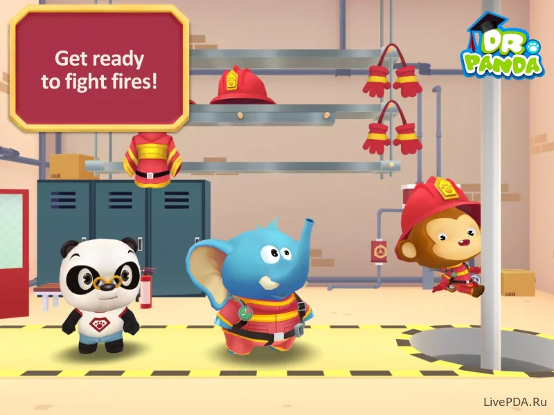 Скриншот для приложения Dr. Panda Fire Brigade for Android №4