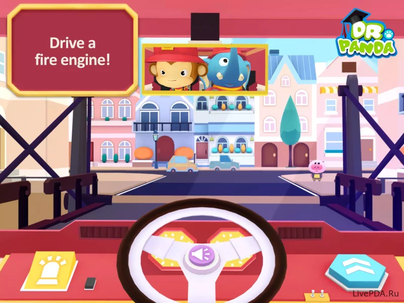 Скриншот для приложения Dr. Panda Fire Brigade for Android №5