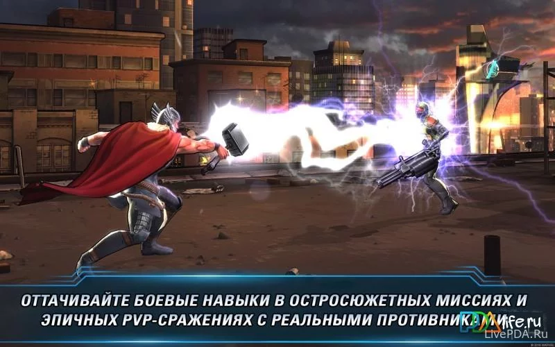 Скриншот для приложения Marvel: Avengers Alliance 2 №1