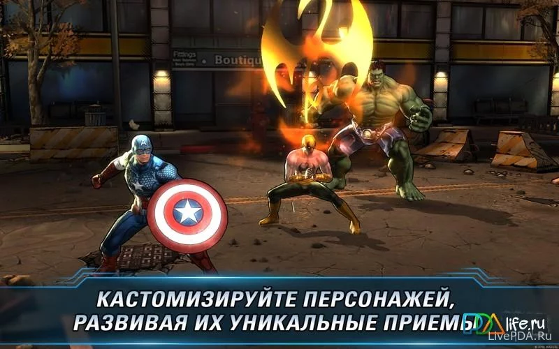 Скриншот для приложения Marvel: Avengers Alliance 2 №2