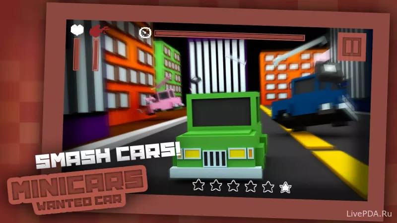 Скриншот для приложения Mini Cars: Wanted Car №2