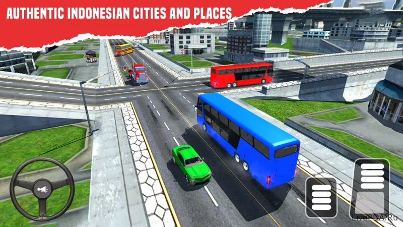 Скриншот для приложения City Bus Simulator for Android №4