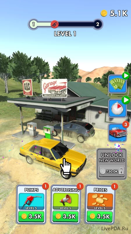 Скриншот для приложения Gas Station for Android №1