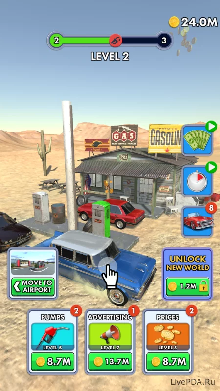 Скриншот для приложения Gas Station for Android №3