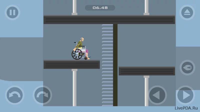 Скриншот для приложения Happy Wheels №2