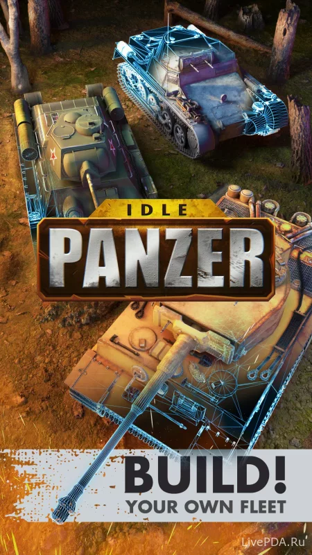 Скриншот для приложения Idle Panzer for Android download for Android №1