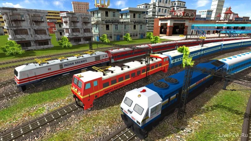 Скриншот для приложения Indian Train Simulator (взлом, мод) №2