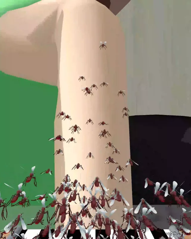 Скриншот для приложения Moshquito! - mosquito attack! for Android №3