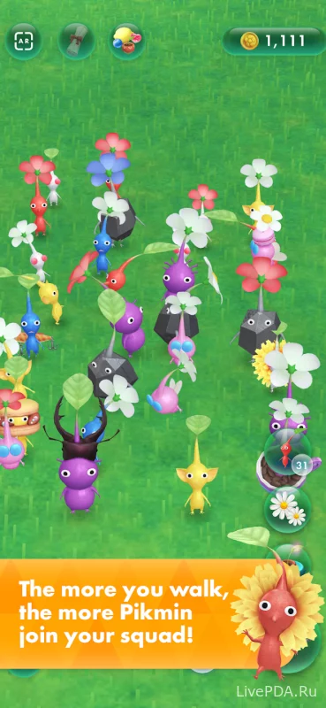 Скриншот для приложения Pikmin Bloom apk №3