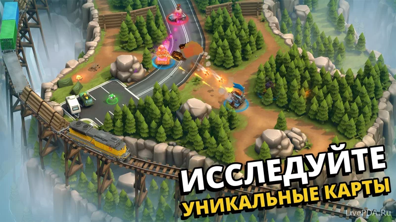 Скриншот для приложения Pico Tanks: Multiplayer Chaos for Android №4