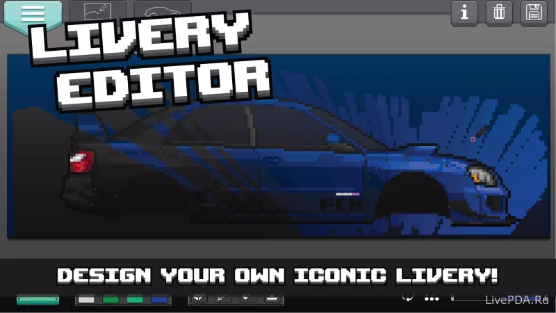 Скриншот для приложения Pixel Car Racer for Android №5