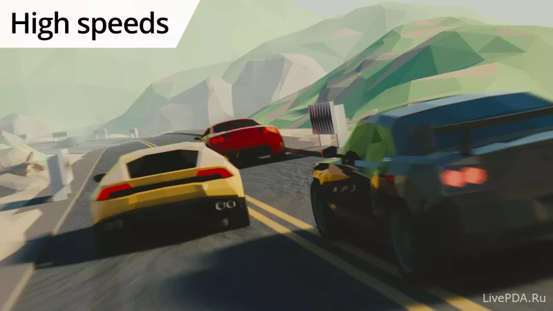 Скриншот для приложения Skid Rally: Drift, Drag Racing for Android №2