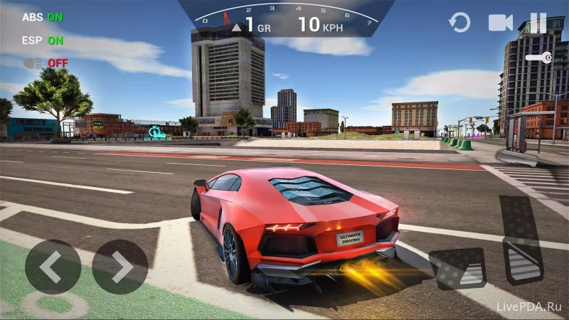 Скриншот для приложения Ultimate Car Driving Simulator for Android №1