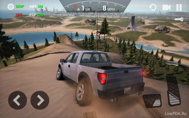 Скриншот для приложения Ultimate Car Driving Simulator for Android №3