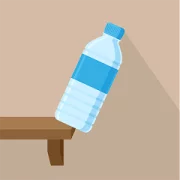 Логотип Bottle Flip 3D