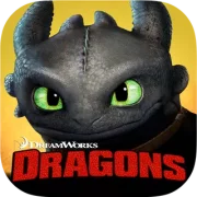 Логотип Dragons: Всадники Олуха