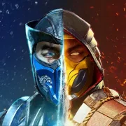 Логотип Mortal Kombat APK (взлом, тупой враг, урон и защита) на Андроид