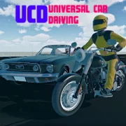 Логотип Universal Car Driving (взлом, много денег)