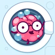 Логотип Brain Wash - Thinking Game