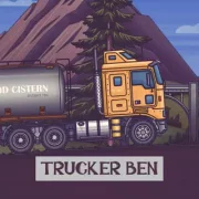 Логотип Дальнобойщик Бен - Trucker Ben