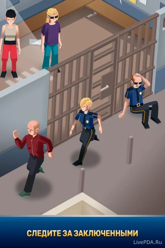 Скриншот для приложения Idle Police Tycoon №5