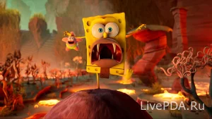 Скриншот №2 SpongCeBob SquarePants: The Cosmic Shake выйдет на смартфоны