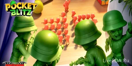 Постер - Pocket Blitz - аркада о войне игрушечных солдатиков
