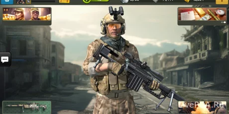 War Sniper: FPS Shooting Game - a game about a sniper with military equipment for Android