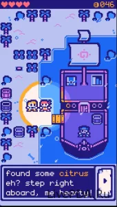 Скриншот №1 Анонс Solar Knight - мобильную игру в стиле Game Boy Color