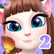 My Talking Angela 2 (hacking, muito dinheiro) para Andróide