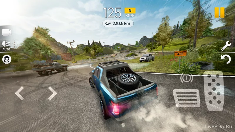 Скриншот для приложения Extreme Car Driving Simulator for Android №3