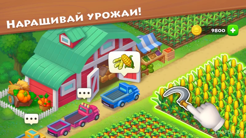 Скриншот для приложения Township for Android №2