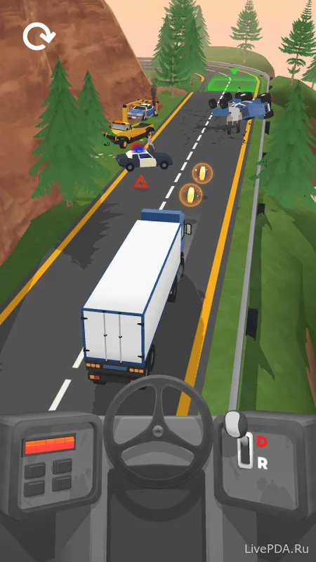 Скриншот для приложения Vehicle Masters (a lot of money, hacking) for Android №1