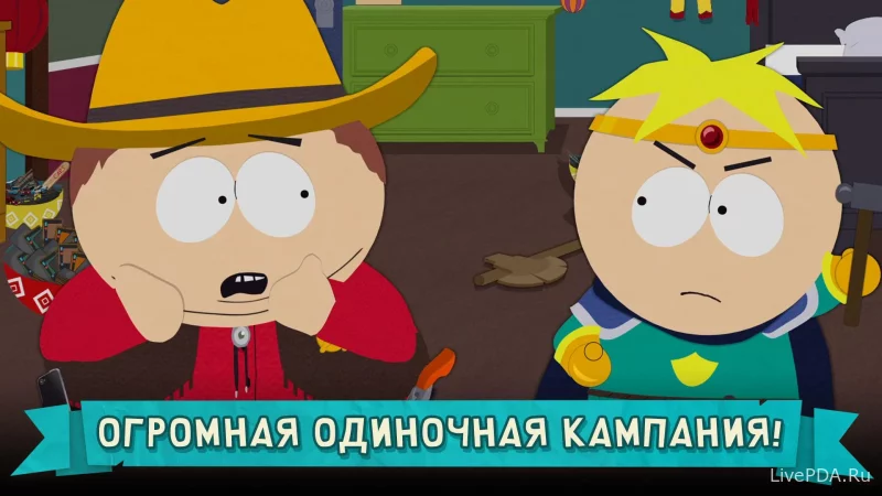 Скриншот для приложения South Park - Mobile Destroyer for Android №2