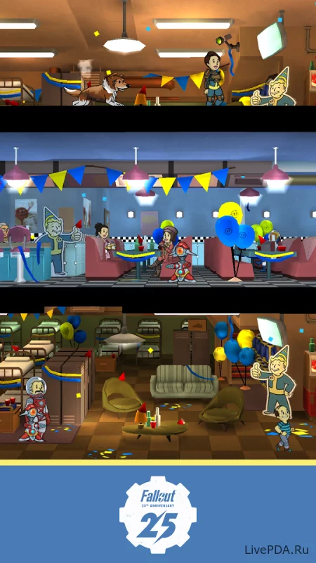 Скриншот для приложения Fallout Shelter for Android №1