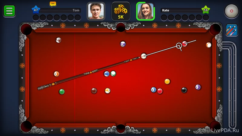 Скриншот для приложения 8 Ball Pool №2