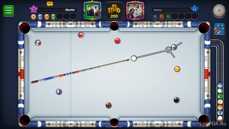 Скриншот для приложения 8 Ball Pool №3