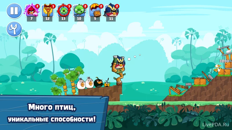 Скриншот для приложения Angry Birds Friends №3