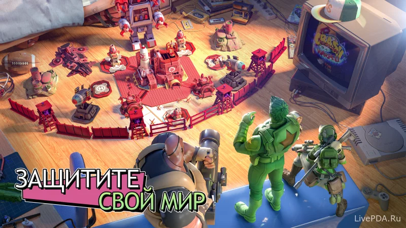 Скриншот для приложения Army Men Strike (mod, hacking) for Android №4