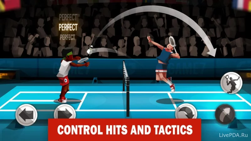 Скриншот для приложения Badminton league for Android №1