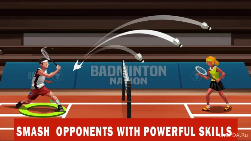 Скриншот для приложения Badminton league for Android №2