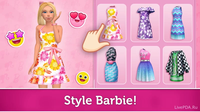 Скриншот для приложения Barbie Dreamhouse Adventures №1