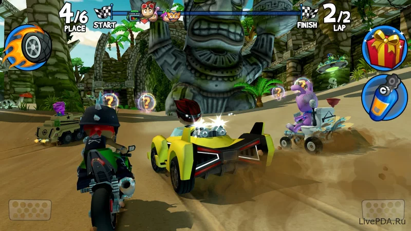 Скриншот для приложения Beach Buggy Racing 2 for Android №3