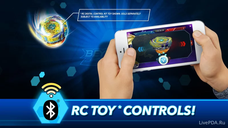 Скриншот для приложения BEYBLADE BURST app for Android №4