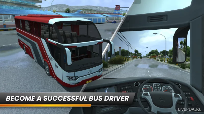 Скриншот для приложения Bus Simulator Indonesia №1