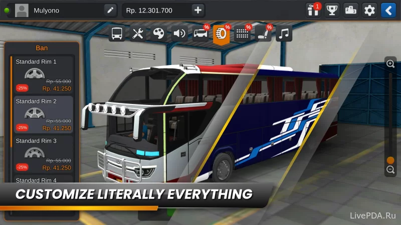 Скриншот для приложения Bus Simulator Indonesia №3